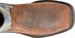 Top view of Double H Boot Mens 11 Wide Square Comp Toe Roper